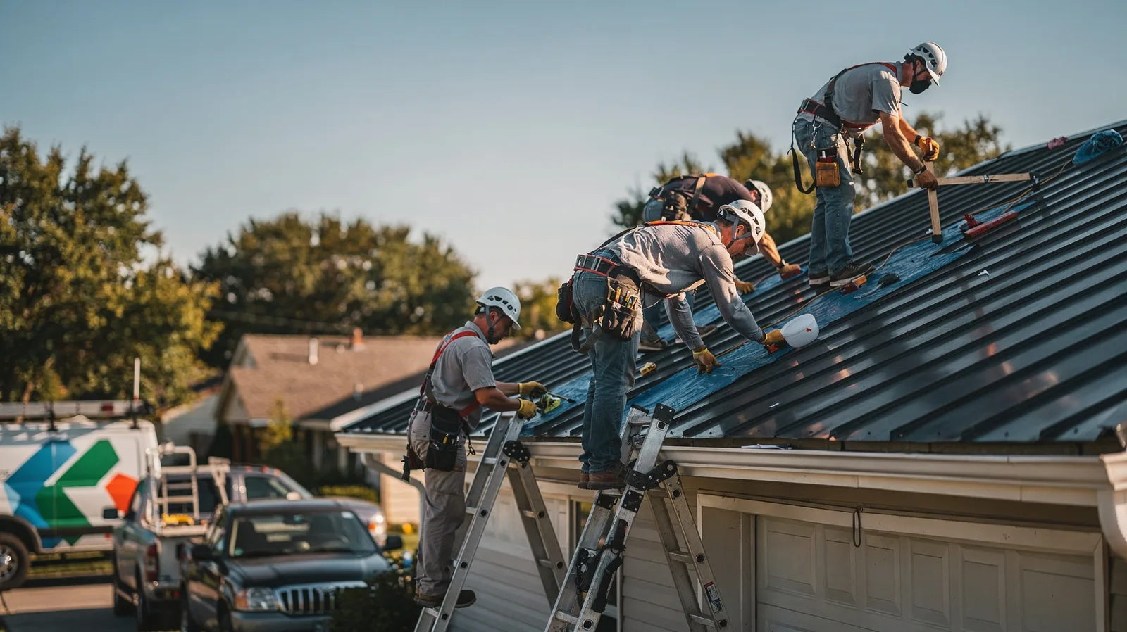 Metal Roof Installation in Climbing Hill, IA near me